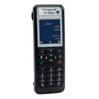 MITEL 612dt Handset - Antimikrobiell