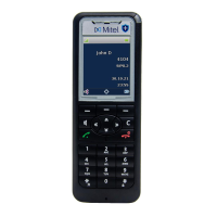 MITEL 622dt Handset - Antimikrobiell