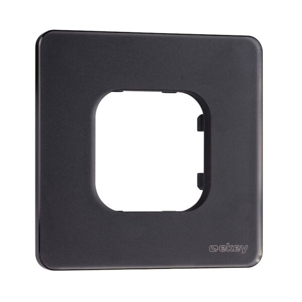 ekey xLine Rahmen aus Glas in Schwarz