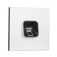 ekey sLine FP Set in Schwarz für Gira 106 Aluminium