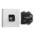 ekey sLine FP Set in Schwarz für Gira 106 Aluminium