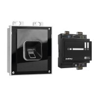 ekey sLine FP Set in Schwarz für 2N IP Verso