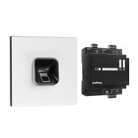 ekey sLine Fingerprintset in Schwarz für Gira 106...