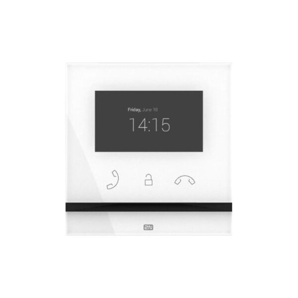 2N Indoor Compact - Innenstation, 4,3 Zoll, weiss