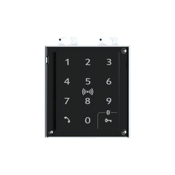 2N IP-Verso - Touch Keypad, Bluetooth, RFID Reader 125 kHz, 13.56 MHz, Secured