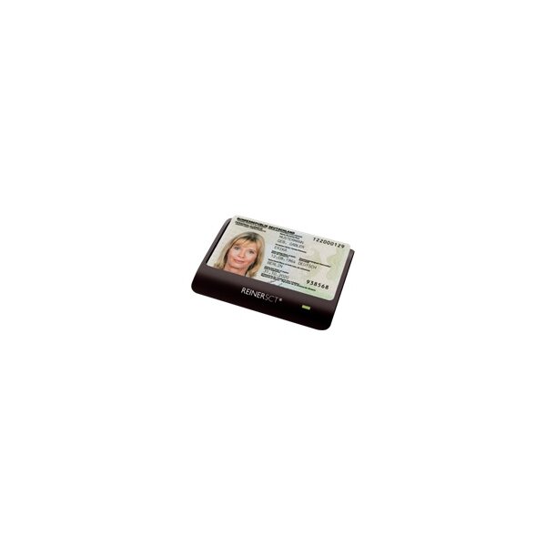 REINERSCT cyberJack RFID basis Chipkartenleser fuer den neuen Personalausweis (nPA) BSI zertifiziert