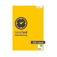 REINER SCT timeCard 10 Zeiterfassung Jahreslizenz 100 Mitarbeiter