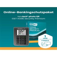 REINER SCT tanJack photo QR + ESET Home Security Premium