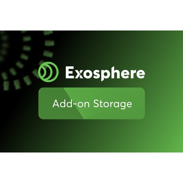 Exosphere Addon Storage (100GB, 1 Jahr)