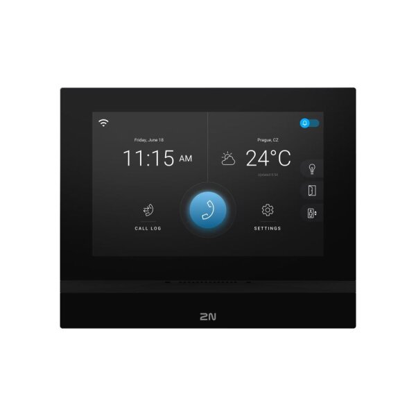 2N Indoor View – Innenstation mit WLAN, schwarz