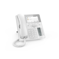 SNOM D785 VOIP Telefon Prof. (SIP), Gigabit Weiss