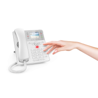SNOM D735 VOIP Telefon (SIP), Gigabit, Weiss