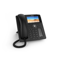 SNOM D785N VOIP Telefon Prof. (SIP), Gigabit, schwarz