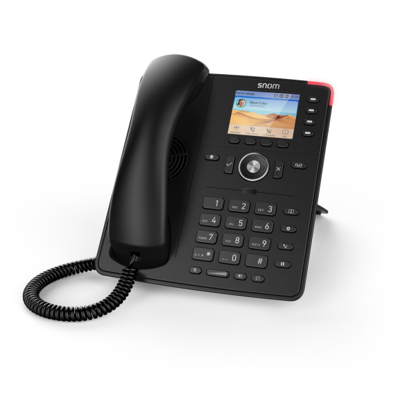 SNOM D713 VOIP Telefon (SIP), Gigabit, Schwarz