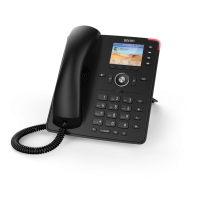 SNOM D713 VOIP Telefon (SIP), Gigabit, Schwarz