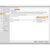 Modul "Umleitungsausnahme"