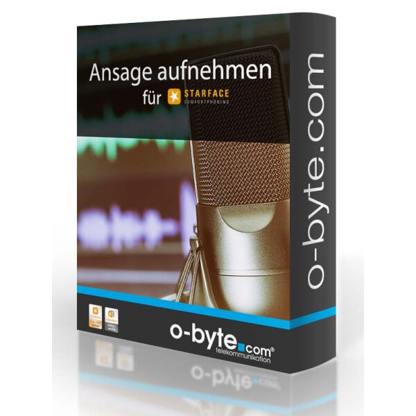 Ansage aufnehmen / o-byte.com