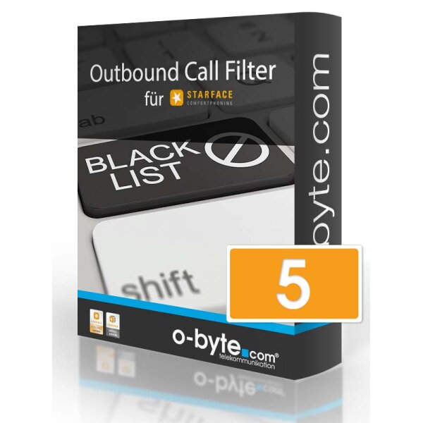 Outbound Call Filter - 5 User / o-byte.com
