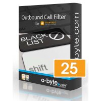 Outbound Call Filter - 25 User / o-byte.com