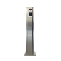 2N VA-Stele - für IP-Verso PKW Bedienhöhe 1,21m