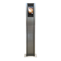 2N VA Stele - für IP-Style Personen Bedienhöhe...