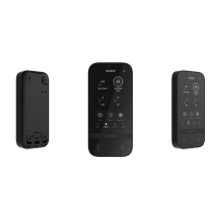 Ajax Zubehör Keypad TouchScreen - schwarz