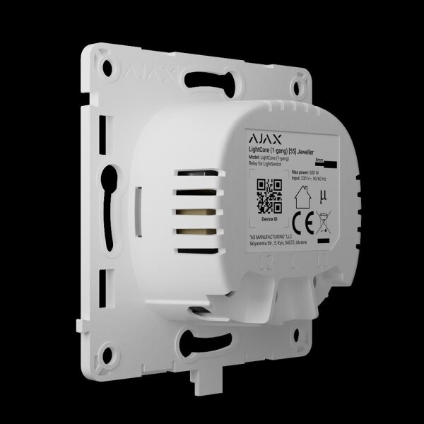 Ajax Homeautomation LightSwitch Relay LightCore (1-gang)