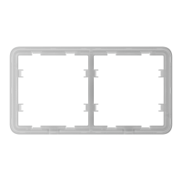 Ajax Homeautomation LightSwitch / Outlet Frame (2 seats)...