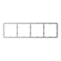 Ajax Homeautomation LightSwitch / Outlet Frame (4 seats)...