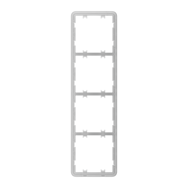 Ajax Homeautomation LightSwitch / Outlet Frame (4 seats) vertical
