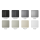 Ajax Homeautomation Zubehör LightSwitch SoloButton (2-gang) horizontal - schwarz