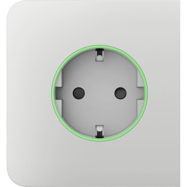 Ajax Homeautomation Abdeckung Outlet SideCover (smart) [type F] - weiß