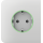 Ajax Homeautomation Abdeckung Outlet SideCover (smart) [type F] - weiß