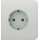 Ajax Homeautomation Abdeckung Outlet SideCover (smart) [type F] - weiß