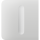 Ajax Homeautomation Zubehör LightSwitch SideButton (Dimmer) horizontal - weiß