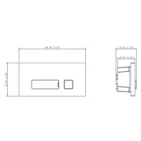 DAHUA DHI-VTO4202F-MB1 - Ein-Tasten-Modul - Silber