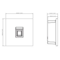 DAHUA DHI-VTO4202F-MF - Fingerabdruck-Modul - Silber