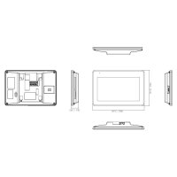 DAHUA DHI-VTH5422HB-W - Monitor - Hybrid - 2-Draht -...