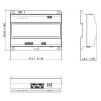 DAHUA DHI-VTNS2003B-2-A - 2-Draht Switch