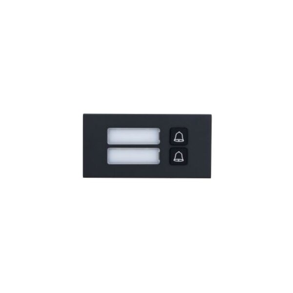 DAHUA DHI-VTO4202FB-MB2 - Zwei-Tasten-Modul - Schwarz