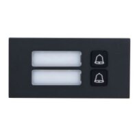 DAHUA DHI-VTO4202FB-MB2 - Zwei-Tasten-Modul - Schwarz