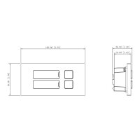 DAHUA DHI-VTO4202FB-MB2 - Zwei-Tasten-Modul - Schwarz