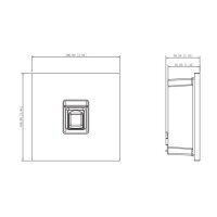 DAHUA DHI-VTO4202FB-MF - Fingerabdruck-Modul - Schwarz