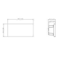 DAHUA DHI-VTO4202FB-MN - Leeres Modul - Schwarz