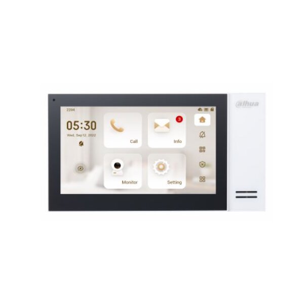 DAHUA DHI-VTH2421FW-P - IP-Innenraum-Monitor - Weiß