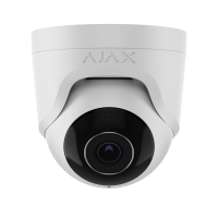 Ajax Netzwerkkamera TurretCam (8 Mp/2.8 mm) - weiß