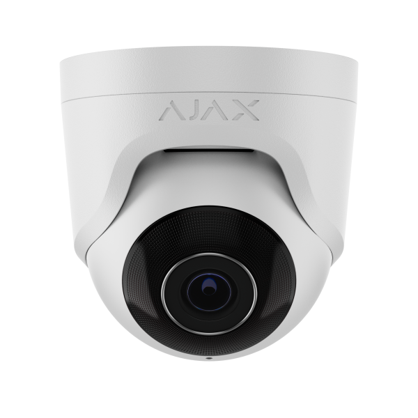 Ajax Netzwerkkamera TurretCam (8 Mp/4 mm) - weiß