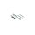 2N Fortis Handle - Spindle with screws set, 7mm, 4