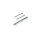 2N Fortis Handle - Spindle with screws set, 8mm, 8