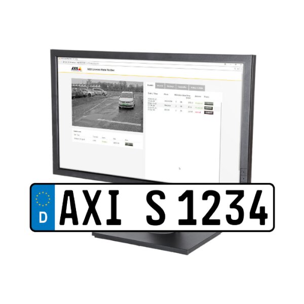 AXIS LICENSE PLATE VERIFIER 1P
